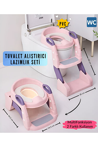 nextbuy Tuvalet Eğitim Alıştırma Koltuğu Tutma Kollu Ayarlanabilir Lazımlık K...