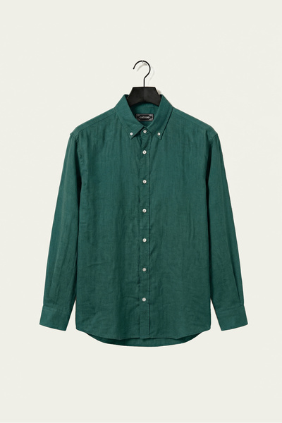 GIESTO قميص كتان خفيف الوزن كبير الحجم