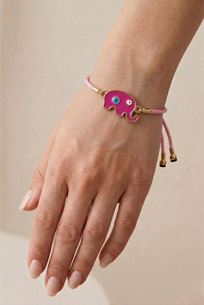 PETEK AKSESUAR Elephant Evil Eye Mini Elephant Bracelet