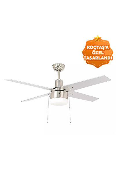 KOÇTAŞ Freely 4 Kanatlı Beyaz 122Cm Tavan Vantilatörü