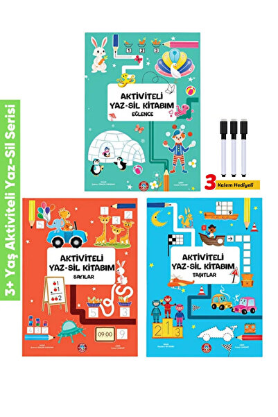 Çocuk Akademi Aktiviteli Yaz-Sil Serisi Eko Paket