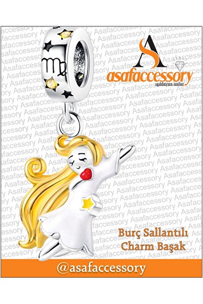 asaf Başak burcu figür charm | Asafaccessory