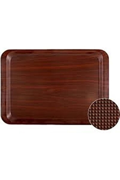 Genel Markalar 37X53 CM KRAFT EKO KAYMAZ TEPSİ MAT