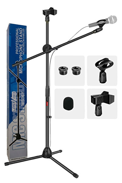 Lastvoice Ms06s Mikrofon Standı - Mikrofon Sehpası (sünger Ve Tutacak Dahil)