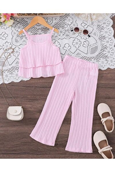 My Kids Wear Set de vară pentru fete, cool, confortabil și elegant