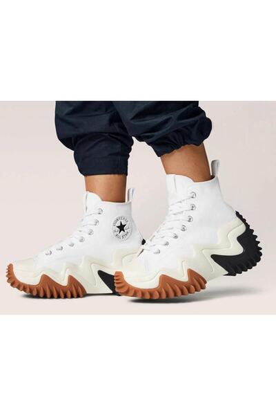 Converse Black Run Star Motion Platform - Γυναικεία Casual Παπούτσια