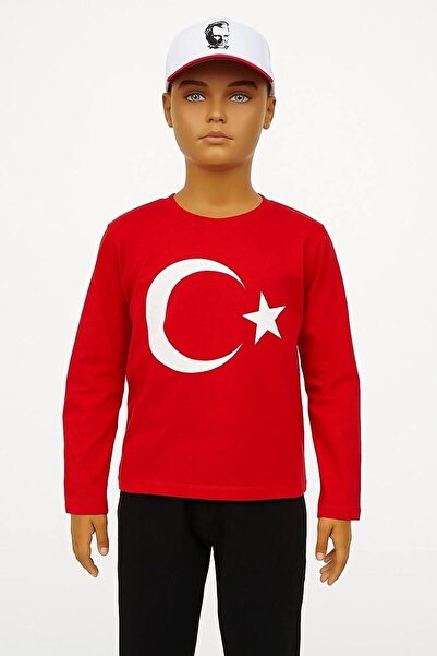 GRY TRICOU CU MÂNECĂ LUNGĂ CU IMPRIMARE STEAG