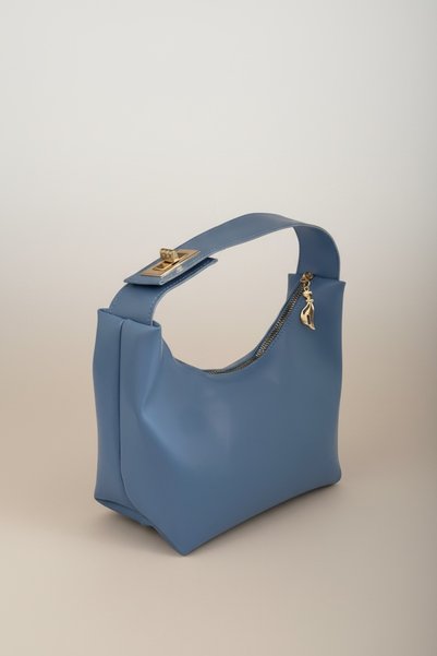 ROYAL LADYS Zippered Gold Buckled Arm and Clutch Bag