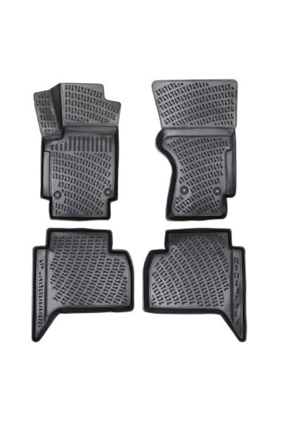 Umbrella Set covorașe auto din cauciuc, tip tavă, Volkswagen Amarok 2010-