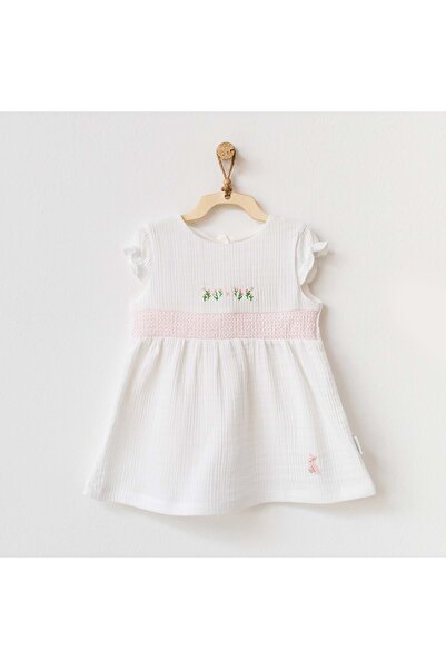 andywawa Baby Dress White