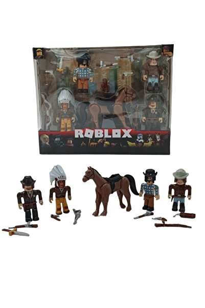 FEN TOYS Roblox Kızıldereli Karakterleri At Ve Aksesuarları Oyuncak Robloks K...