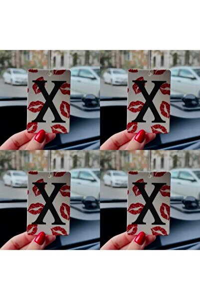 Merve X Öpücüklü Ayna Koku 4’lü Paket- Oto Kokusu X Öpücüklü