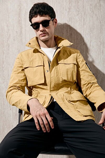 Lufian 111120079 Jaxon Men's Coat Yellow