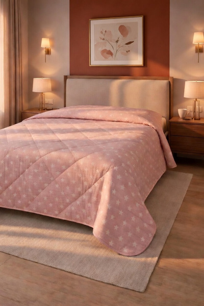 VENTİ VENTİSCA Overnight Pamuklu Çift Kişilik Kapitone 200 x 230 cm Çok Amaçl...