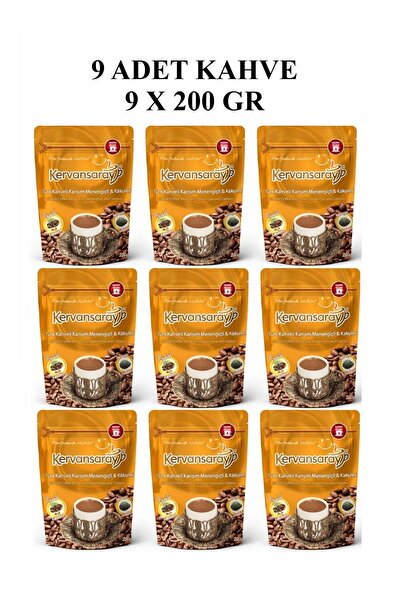 Kervansaray Kahve menengiçli & kakuleli 200gr 9x200gr