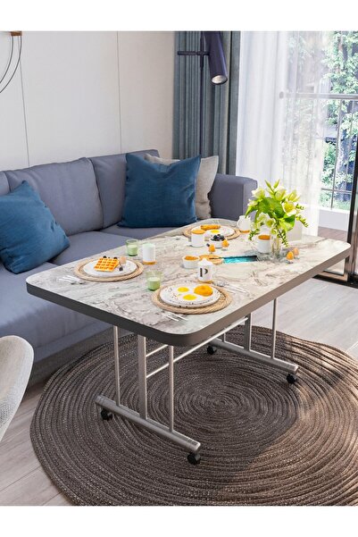 Avenza living Tekerlekli Orta Sehpa Masa 70 X 110