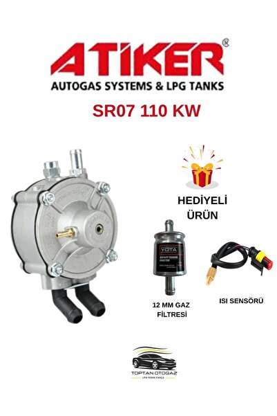 ATİKER Sıralı Regülatör (TÜP BEYNİ) SR07-110KW