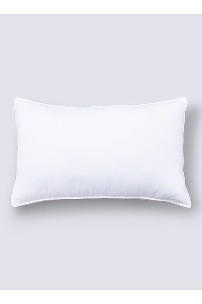 Master Home Textile وسادة قطنية للنوم - حشوة بديلة من الريش الناعم، قطعة واحدة