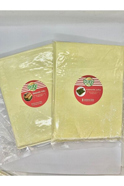 Hatay Has Çiftlik Yufka Seti(1 Kg Katmerlik-1 Kg Baklavalık Yufka)