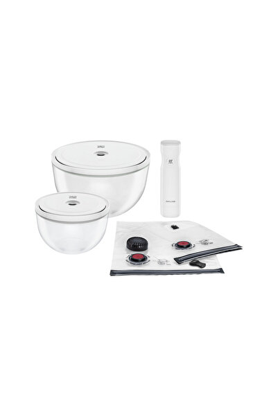 ZWILLING Fresh & Save Bowls 9 Parça Çelik Vakumlu Saklama Kabı Seti M/L Boy