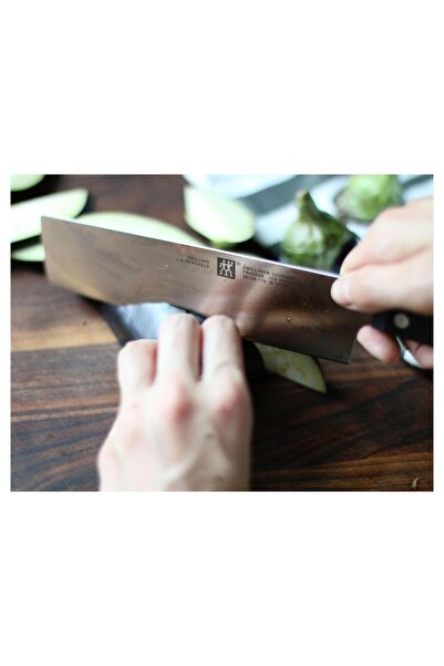 ZWILLING Gourmet Nakiri Bıçağı Siyah 17 cm