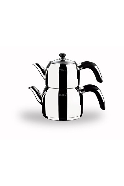 Leggno Pure Paslanmaz Çelik Çaydanlık