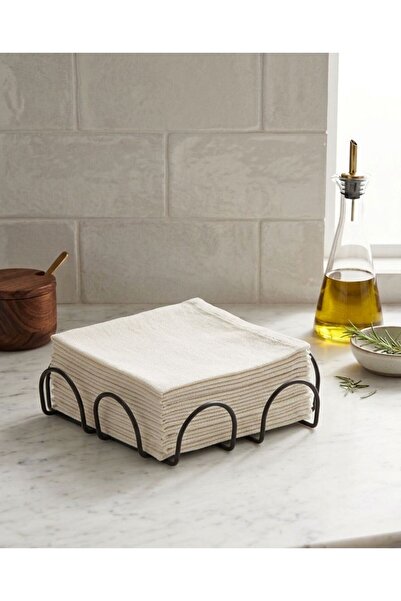 Okyanus Home Black Series Horizontal Napkin Holder