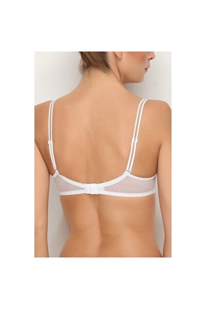 Yeni İnci Ince Süngerli Telli Sütyen Beyaz Yeni Sezon (1 Adet Ekonomik)