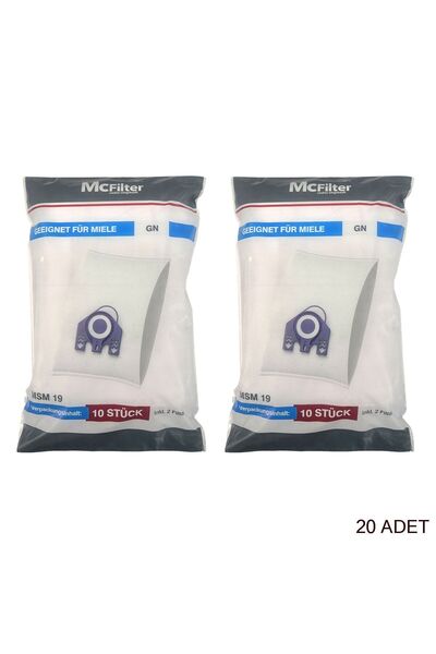 Magic Bags |   Miele S 5281 Ηλεκτρική σκούπα Gn Dust Bag 20 Τεμάχια