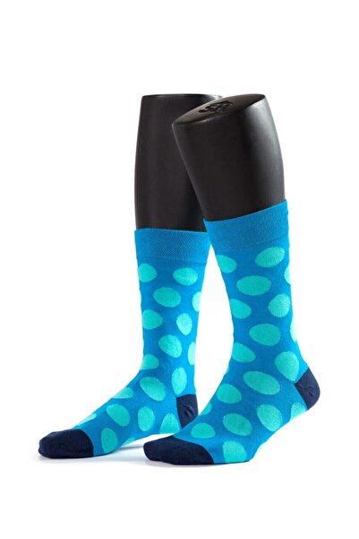 The Socks House Women's Double Layer Bamboo Polka Dot Patterned Socks