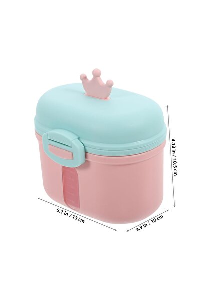 Arabest Portable Formula Powder Dispenser with Spoon, Leak-Proof Snack Container