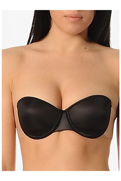 Yeni İnci 8003 İNCE SÜNGERLİ SIRTSIZ DESTEKSİZ YAPIŞKAN DEKOLTE SÜTYEN