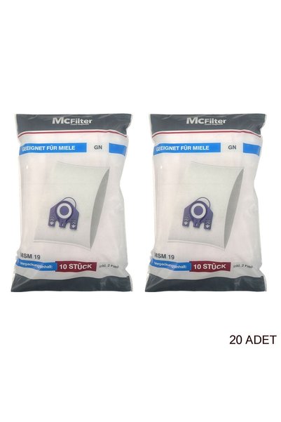 Magic Bags |   Miele S 6310 Ηλεκτρική σκούπα Gn Dust Bag 20 Τεμάχια