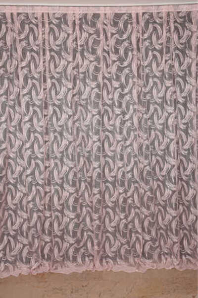 AKÇA TEKSTİL KILINÇ MODEL ΠΟΥΔΡΑ ΧΡΩΜΑΤΟΣ ΜΟΝΟΦΥΛΑΚΤΗ Έτοιμη Πλισέ Κουρτίνα Φ...