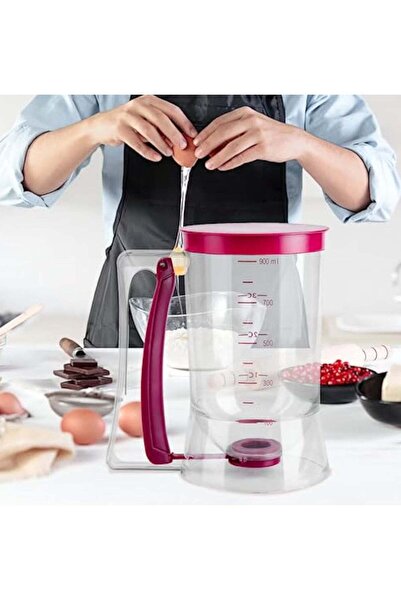 Arabest Batter Dispenser for Cupcakes, Waffles, Muffins and Crepes, Purple