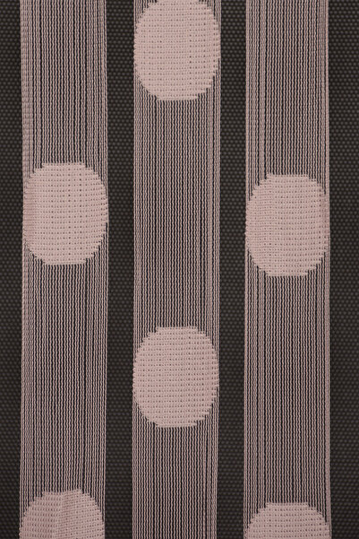 AKÇA TEKSTİL PUANLI MODEL PUDRA RENK HAZIR İP PERDE 300*280 cm