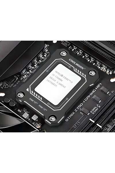 Arabest CPU Contact Frame for LGA 1700, Anti-Bending Kit with Thermal Paste a...