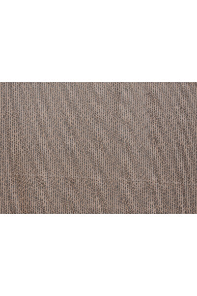 AKÇA TEKSTİL ÇİZGİLİ VİZON RENK TEK KANAT Hazır dikilmiş Pileli Fon Perde 75*...