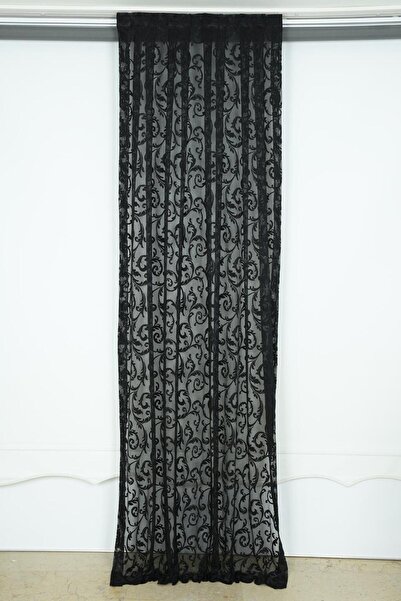 AKÇA TEKSTİL МОДЕЛ СУЛТАН 2, ЧЕРЕН ЦВЯТ, ЕДНОКРИЛНА ГОТОВА ПЛИСЕНА ЗАВЕСА ЗА ...