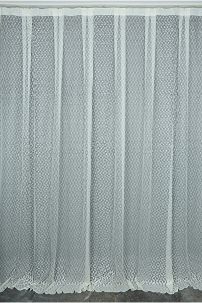 AKÇA TEKSTİL Koza Model Cream Color Single Panel Ready-Made Pleated Backgroun...