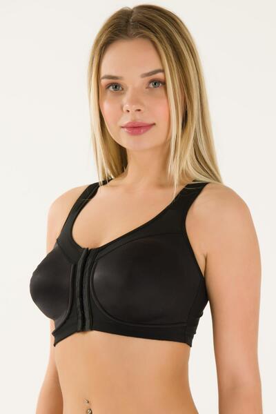 Yeni İnci Σουτιέν Τέλεια Στήριξη με Μπροστινό Δέσιμο και Αγκράφες, Χωρίς Μπαν...