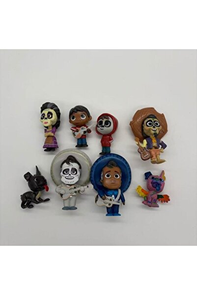 Choice Bandai pack by bag 8pcs/set Movie Pixars COCO Cute Character Figure Mo...