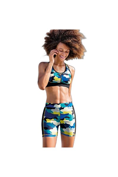 Yeni İnci T136 (ЙОГА-ФІТНЕС-ПІЛАТЕС-БІГ) СПОРТСМЕНСЬКІ КОРОТКІ ЛЕГІНСИ З ОДНИ...