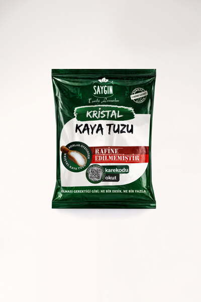 Saygın Kristal Kaya Tuzu - Sofralık 500 Gr.