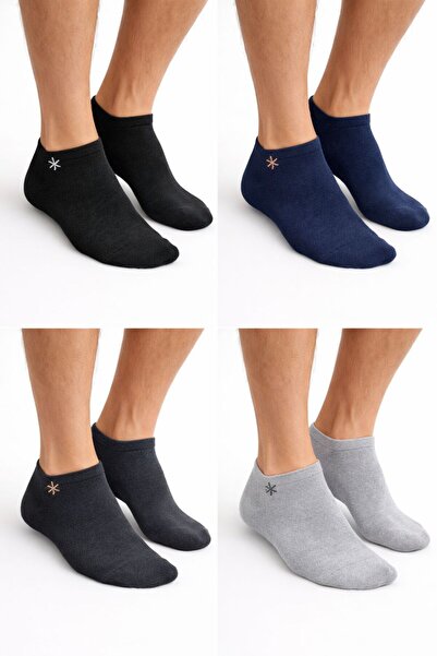 ASLAN MISIRLI 12'li dikişsiz/parfümlü/koku yapmaz/teri emer patik çorap