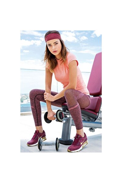 Yeni İnci Kadın Somon Yoga Fitness Pilates Koşu Sporcu Tayt Alt Üst Takım