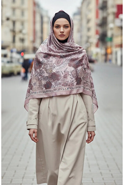 sefamerve Κεχριμπάρι με μοτίβο λουλουδιών 70358-13 Dusty Rose