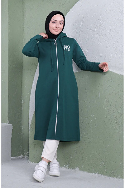 sefamerve Αθλητικό καπέλο με κουκούλα 3081-06 Νεφτί Πράσινο