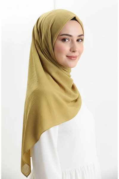 sefamerve Bamboo Scarf 70248-22 Oil Green