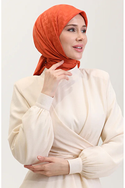 sefamerve Κασκόλ Ζακάρ με φλοιό κρεμμυδιού